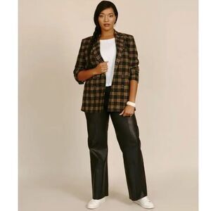 Veda Buck Stretch Leather Pants